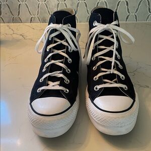 Converse All Star Black Canvas Sneakers US 9.5